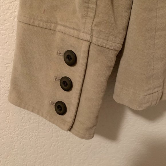 Talbots tan button jacket - Picture 3 of 6